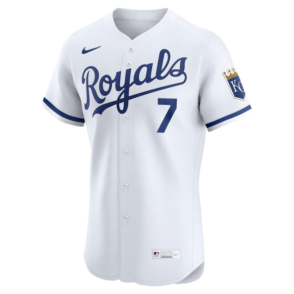 Kansas City Royals Bobby Witt Jr. Home ElitePlayer Jersey | White