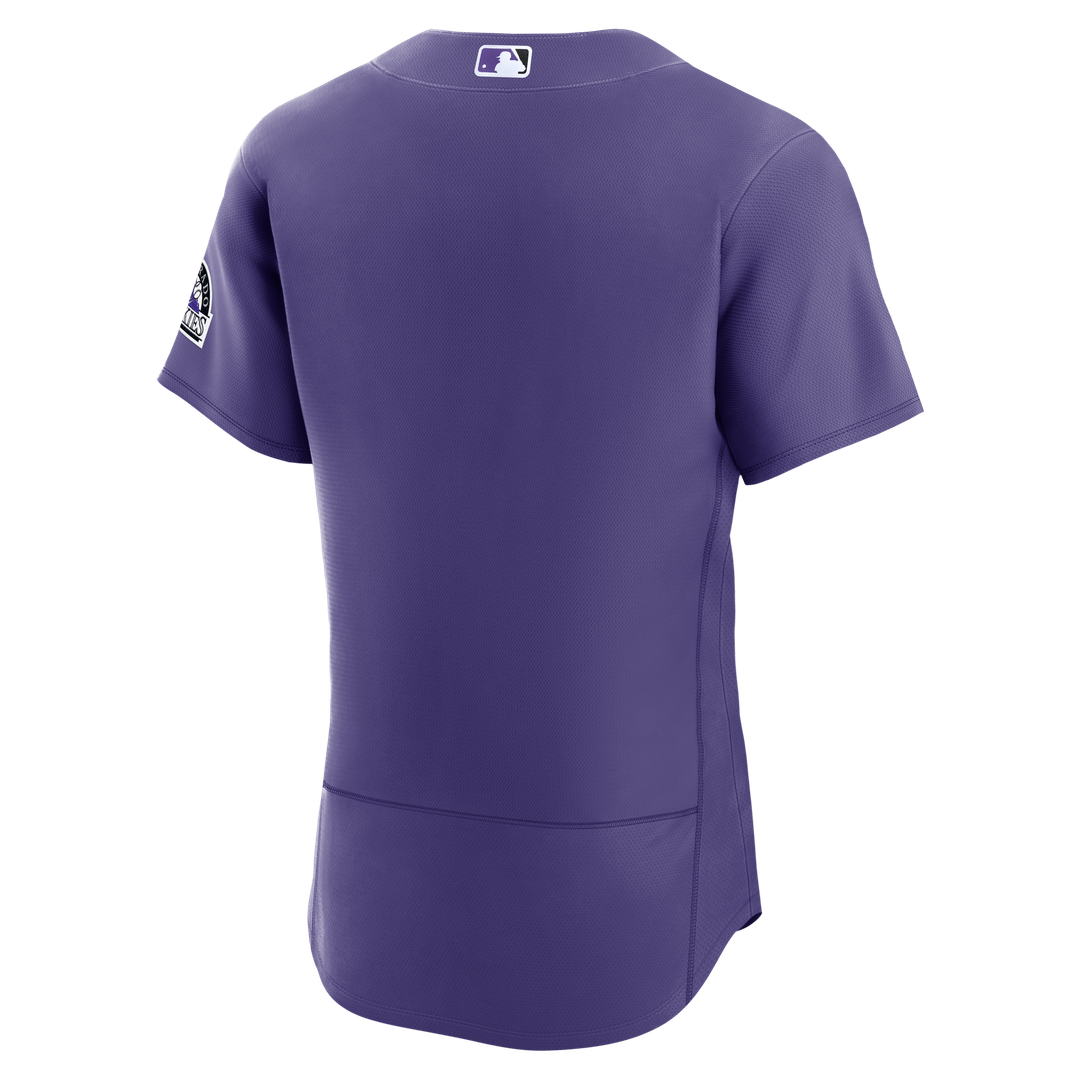 Colorado Rockies Alternate Authentic Jersey | Purple