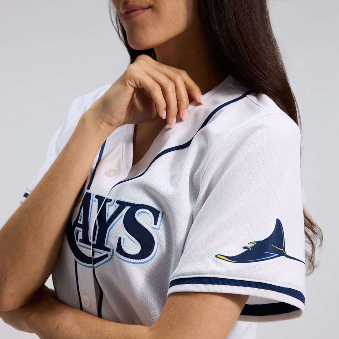 Tampa Bay Rays Women's Home Limited Jersey | White