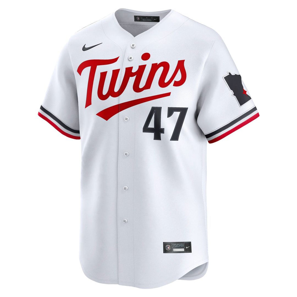Minnesota Twins Edouard Julien Home Limited Jersey | White