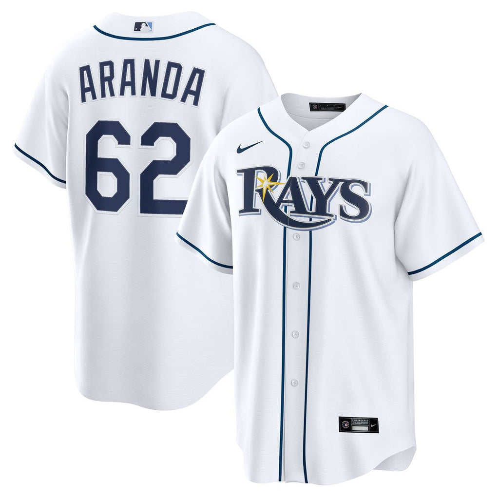 Tampa Bay Rays Jonathan Aranda Home Replica Jersey | White