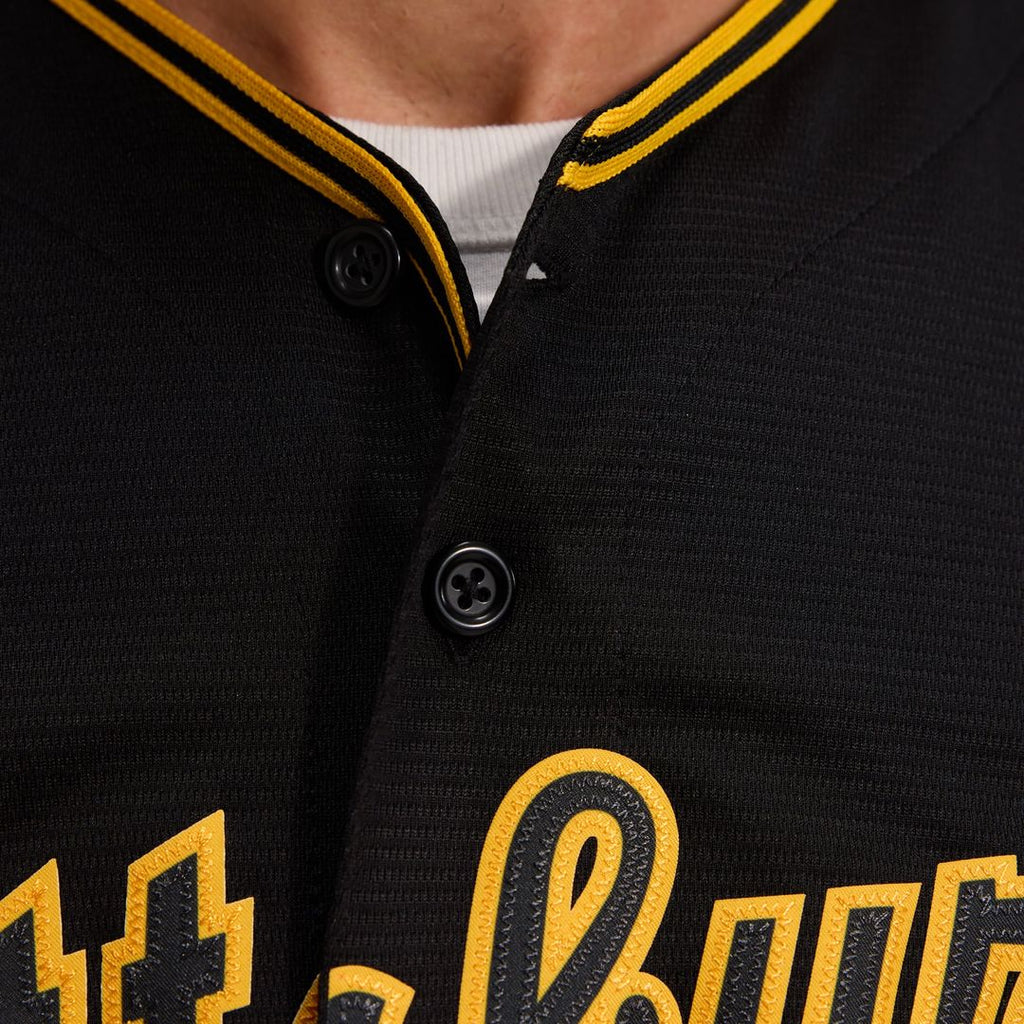 Pittsburgh Pirates Alternate Replica Team Jersey | Black