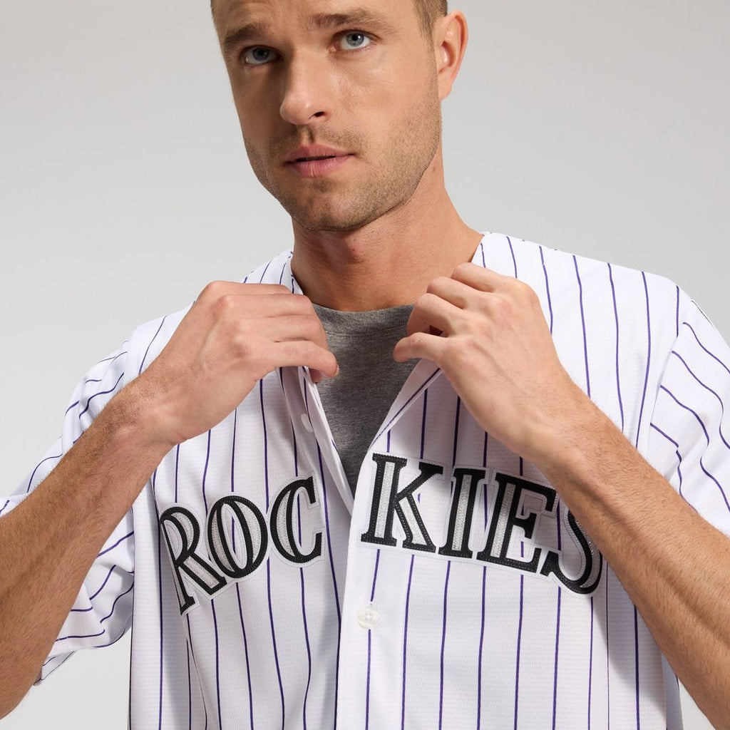 Colorado Rockies Home Replica Team Jersey | White