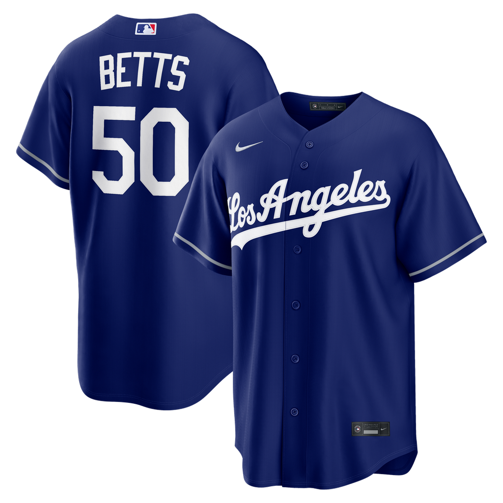 Los Angeles Dodgers Mookie Betts Alternate Replica Jersey | Royal