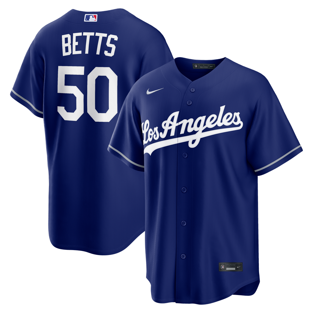 Los Angeles Dodgers Mookie Betts Alternate Replica Jersey | Royal