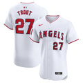 Los Angeles Angels Mike Trout Home Elite Jersey | White