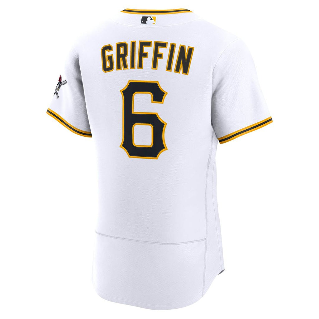 Pittsburgh Pirates Konnor Griffin Home Authentic Jersey | White
