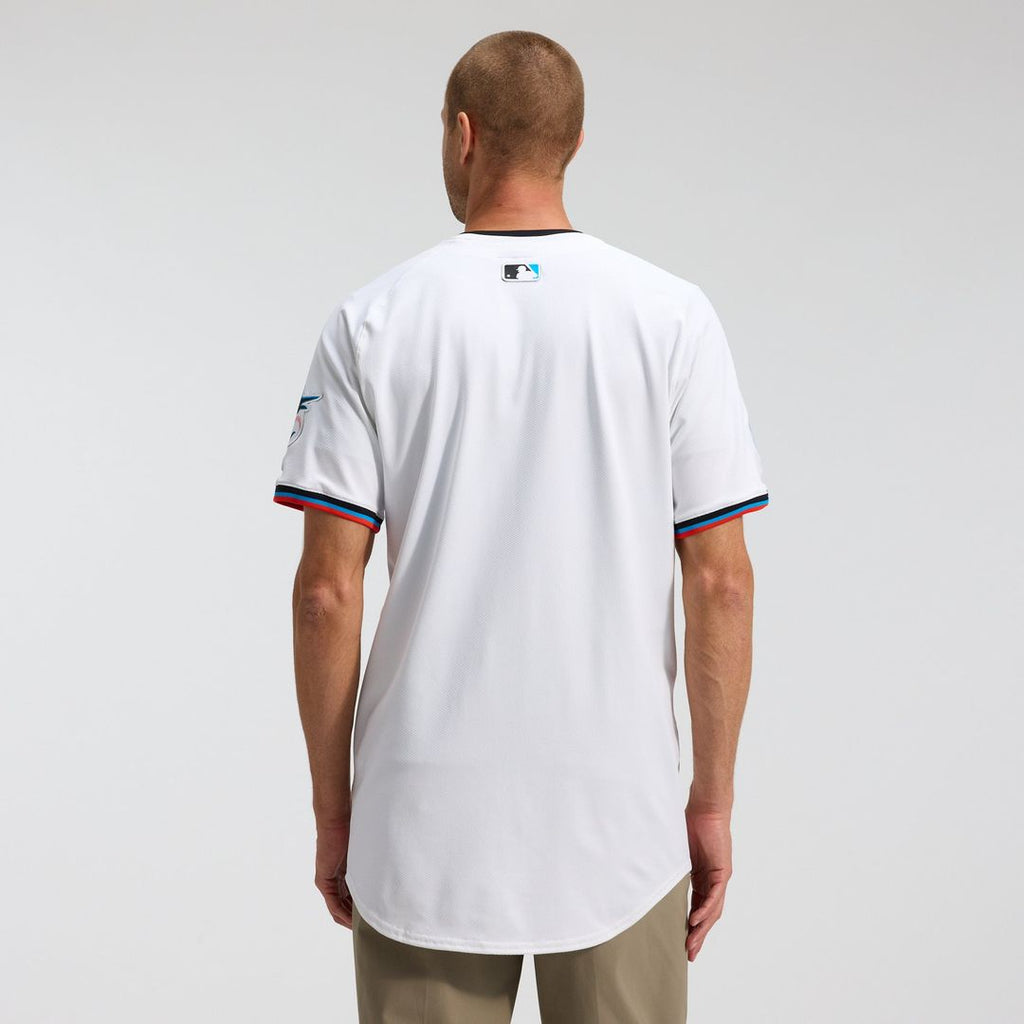 Miami Marlins Home Elite Jersey | White