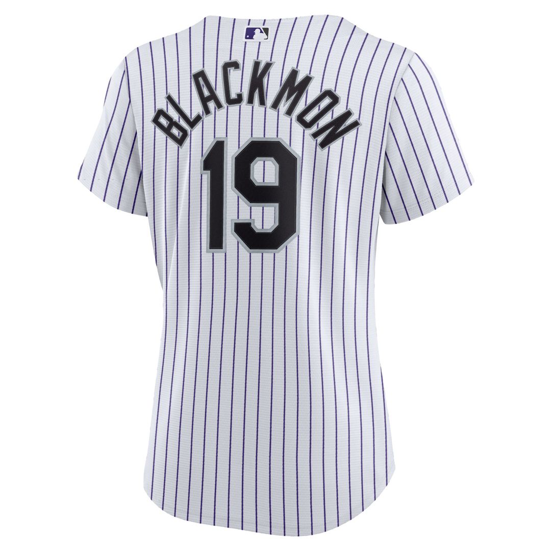 Colorado Rockies Charlie Blackmon Women's Home Replica Jersey | White