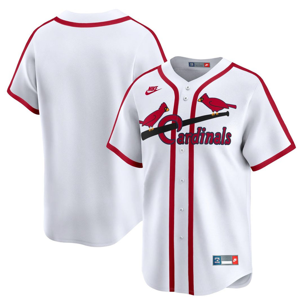 St. Louis Cardinals Cooperstown Limited Jersey | White