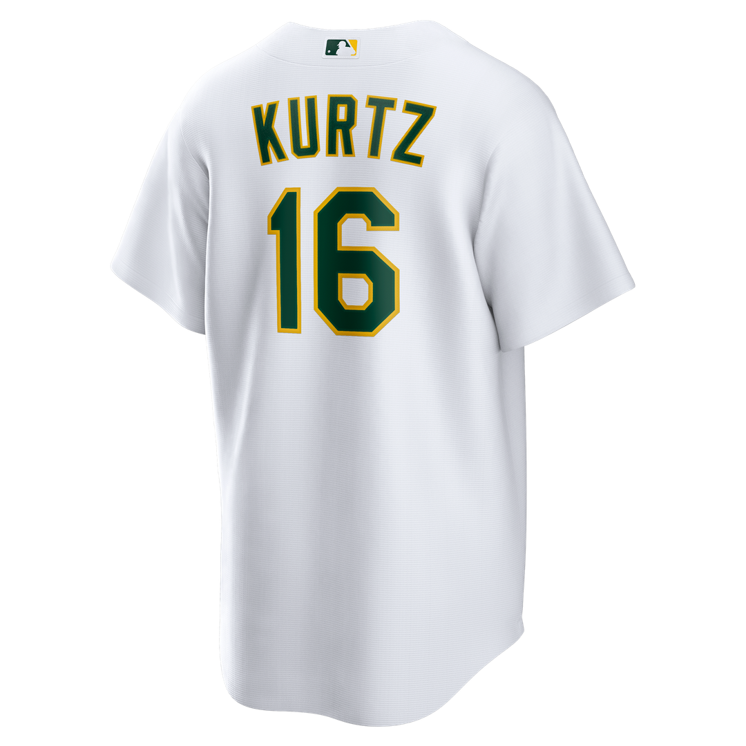 Athletics Nick Kurtz Home Replica Jersey | White