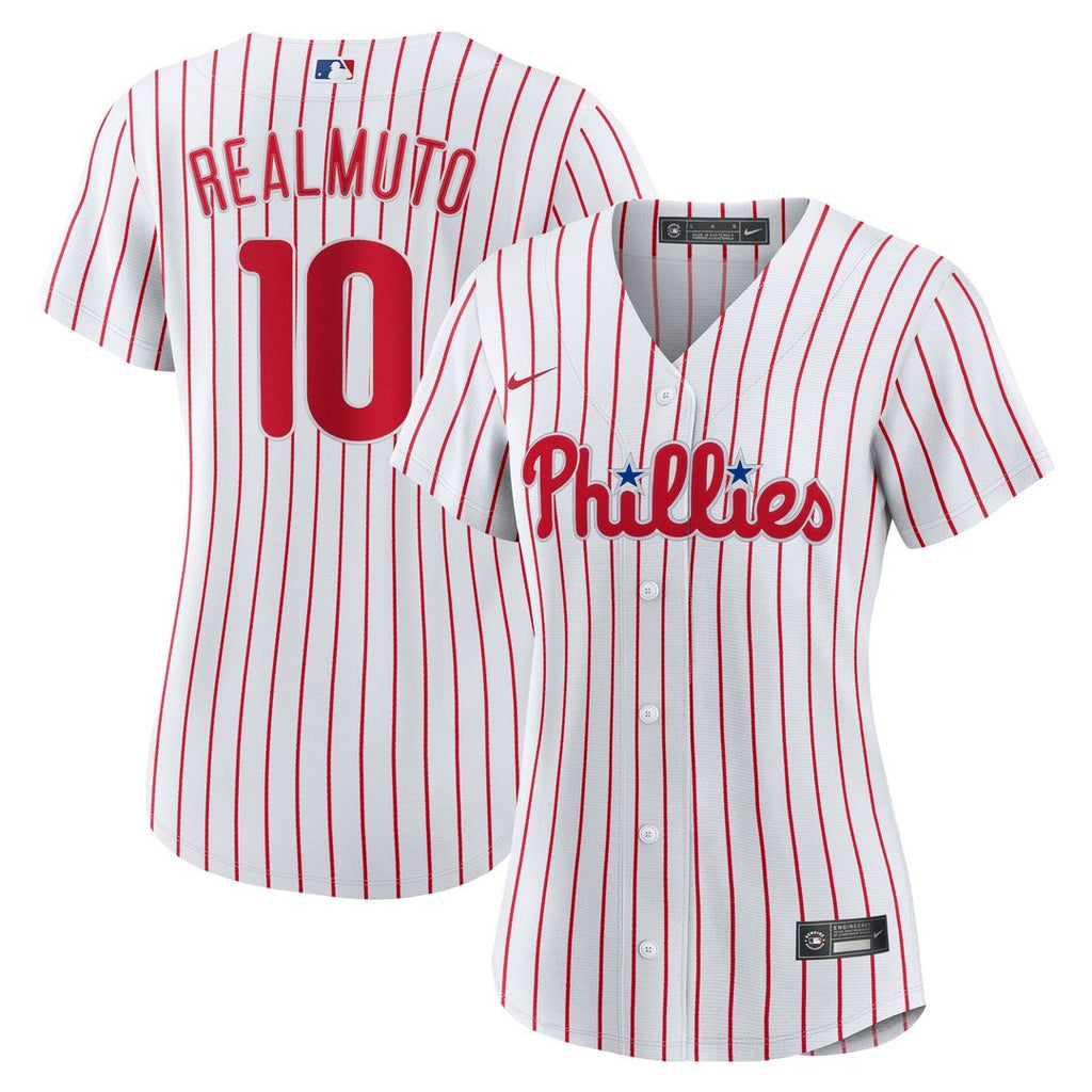 Philadelphia Phillies J.T. Realmuto Women's Home Replica Jersey | White