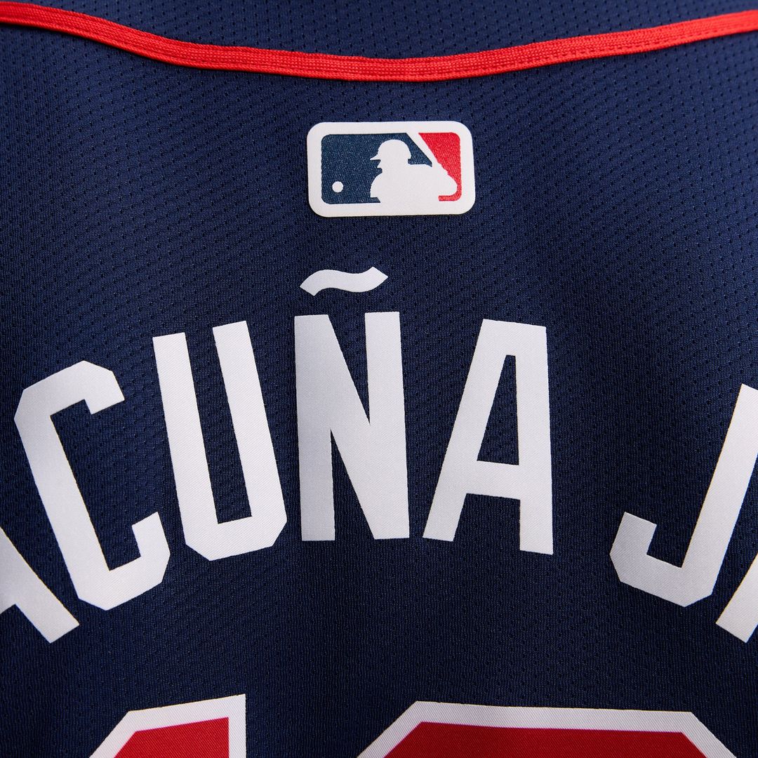 Atlanta Braves Ronald Acuña Jr. Women's Alternate Limited Jersey | Navy