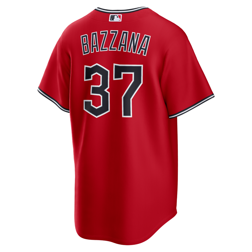Cleveland Guardians Travis Bazzana Alternate Replica Jersey | Red