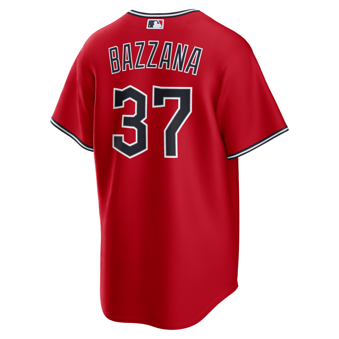 Cleveland Guardians Travis Bazzana Alternate Replica Jersey | Red