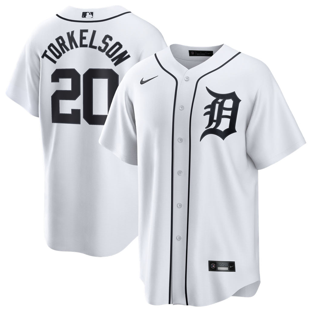 Detroit Tigers Spencer Torkelson Home Replica Jersey | White