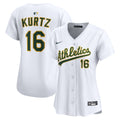 Athletics Nick Kurtz Women's Home Limited Jersey | White