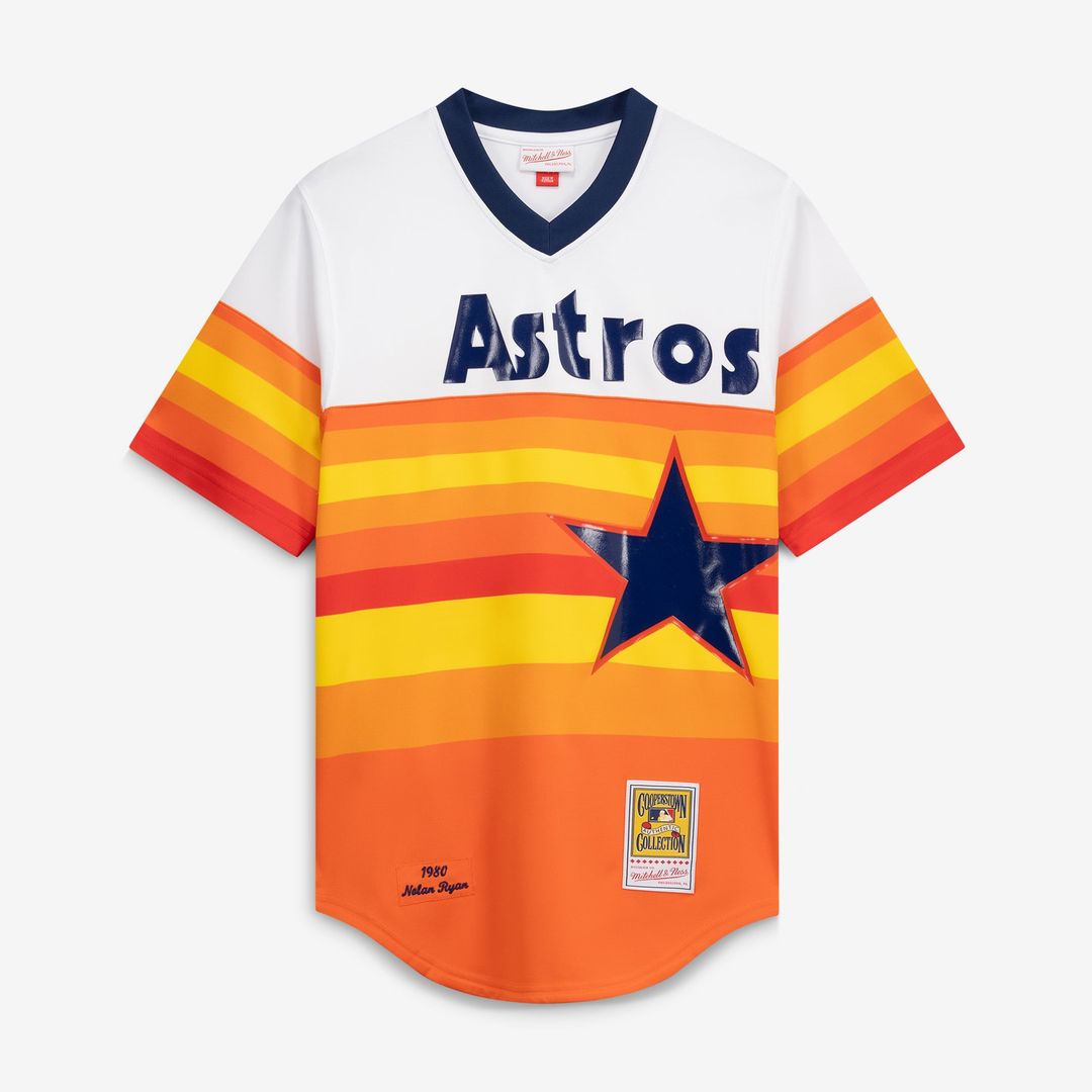Houston Astros Nolan Ryan Throwback Authentic Jersey | White