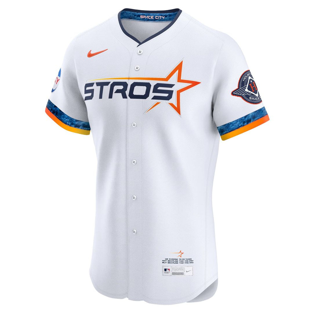 Houston Astros 2025 City Connect Elite Jersey | White