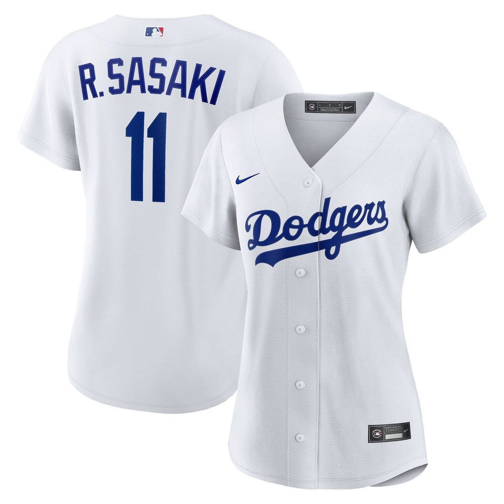 Los Angeles Dodgers Rōki Sasaki Women's Replica Jersey | White