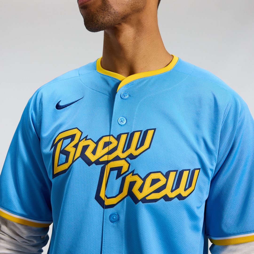 Milwaukee Brewers City Connect Limited Jersey | Light Blue