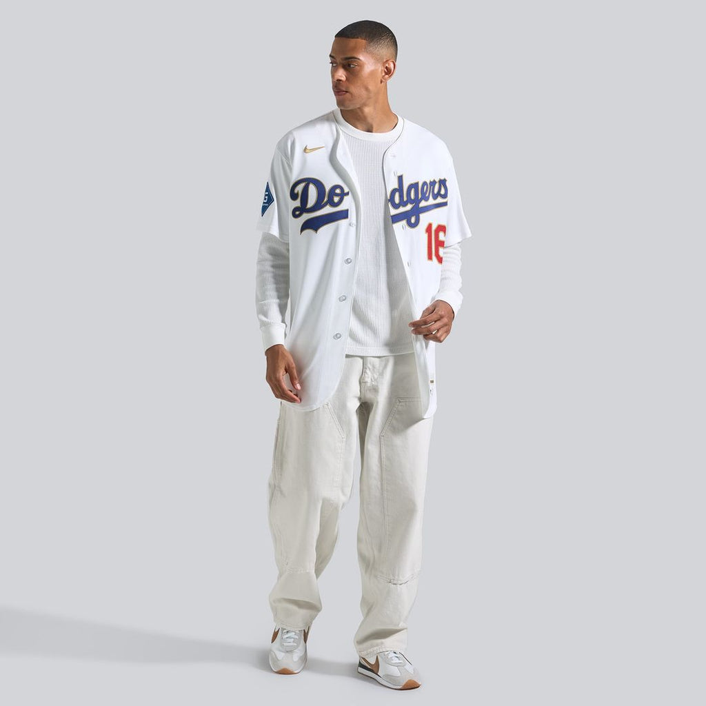 Los Angeles Dodgers Will Smith 2026 Gold Collection Authentic Jersey | White