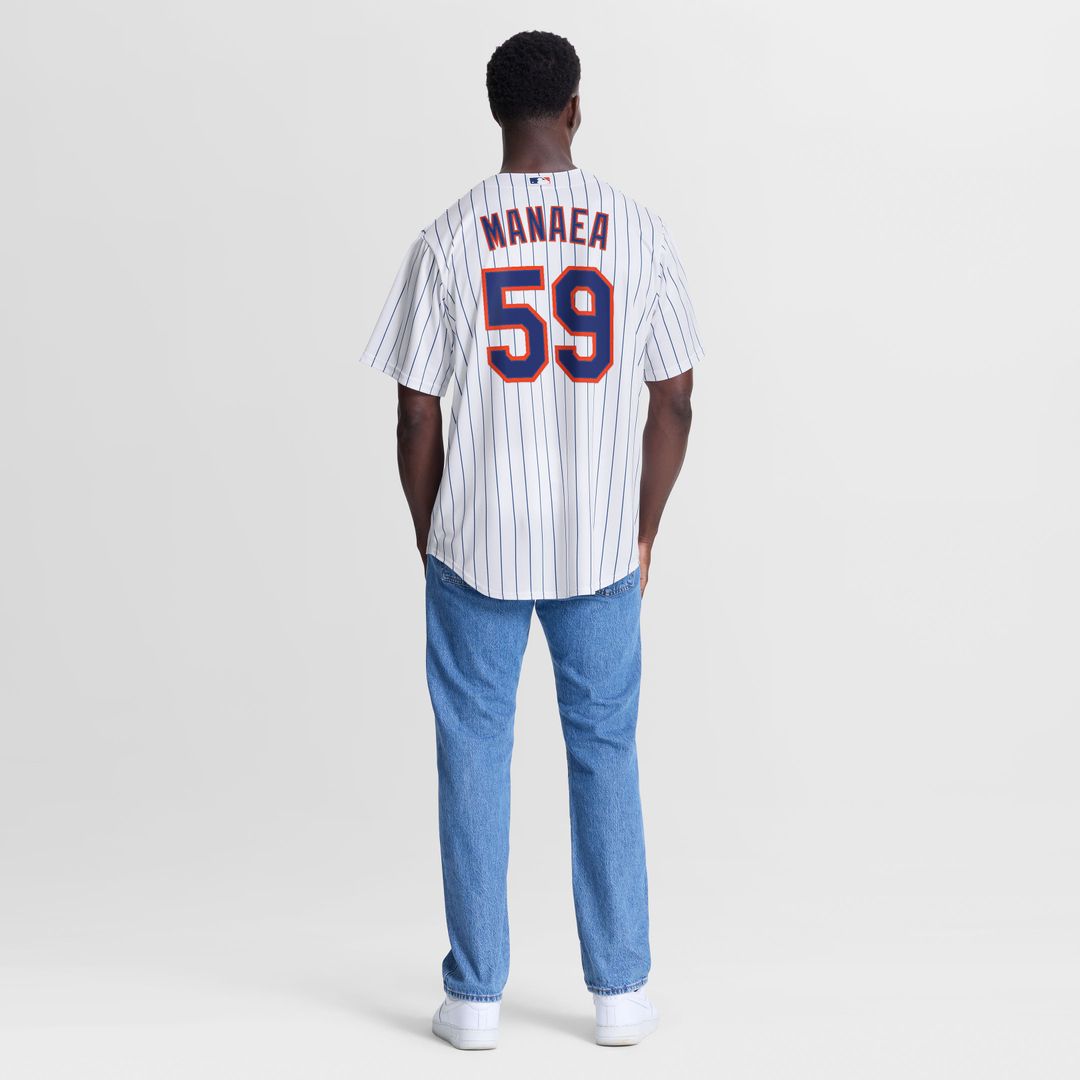 New York Mets Sean Manaea Home Replica Jersey | White
