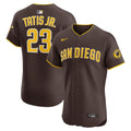 San Diego Padres Fernando Tatis Jr. Road Elite Jersey | Brown