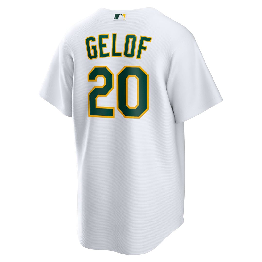 Athletics Zack Gelof Home Replica Jersey | White