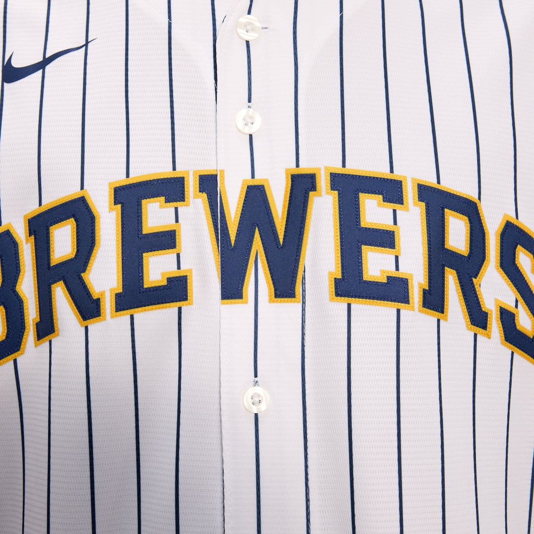 Milwaukee Brewers Christian Yelich Alternate Replica Jersey | White