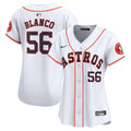 Houston Astros Ronel Blanco Women's Home Limited Jersey | White