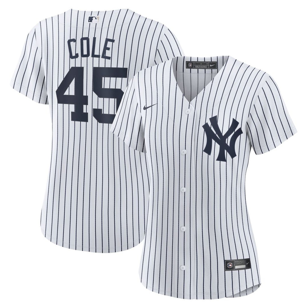 New York Yankees Gerrit Cole Women's Home Replica Jersey | White