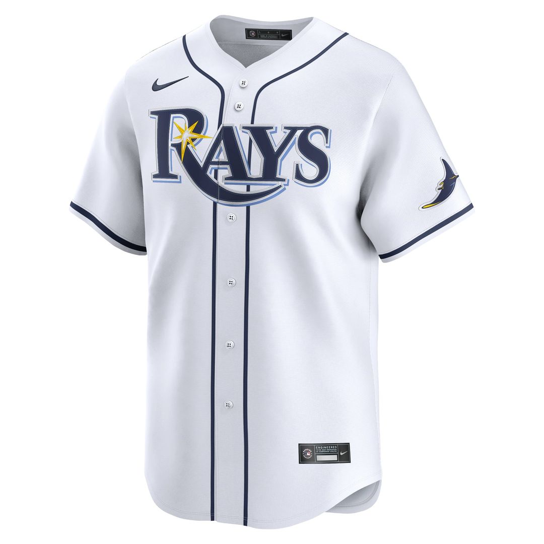 Tampa Bay Rays Junior Caminero Home Limited Jersey | White
