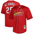 St. Louis Cardinals Mark McGwire Big & Tall Cooperstown Mesh Batting Practice Jersey | Red