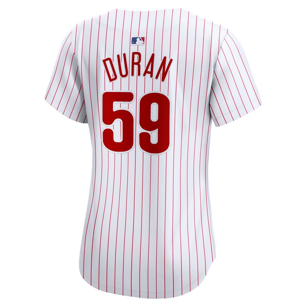 Philadelphia Phillies Jhoan Duran Women's Home Limited Jersey | White