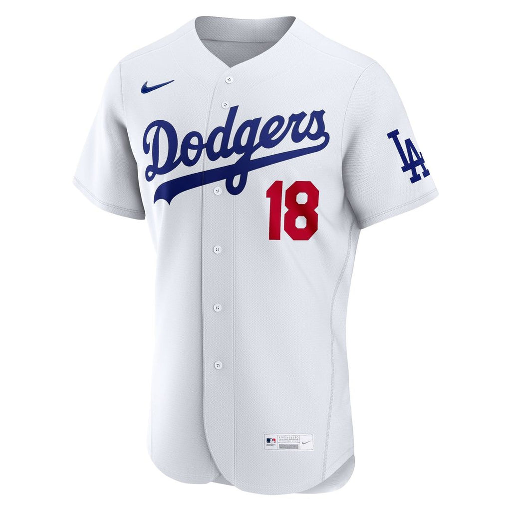 Los Angeles Dodgers Yoshinobu Yamamoto Home Authentic Jersey | White