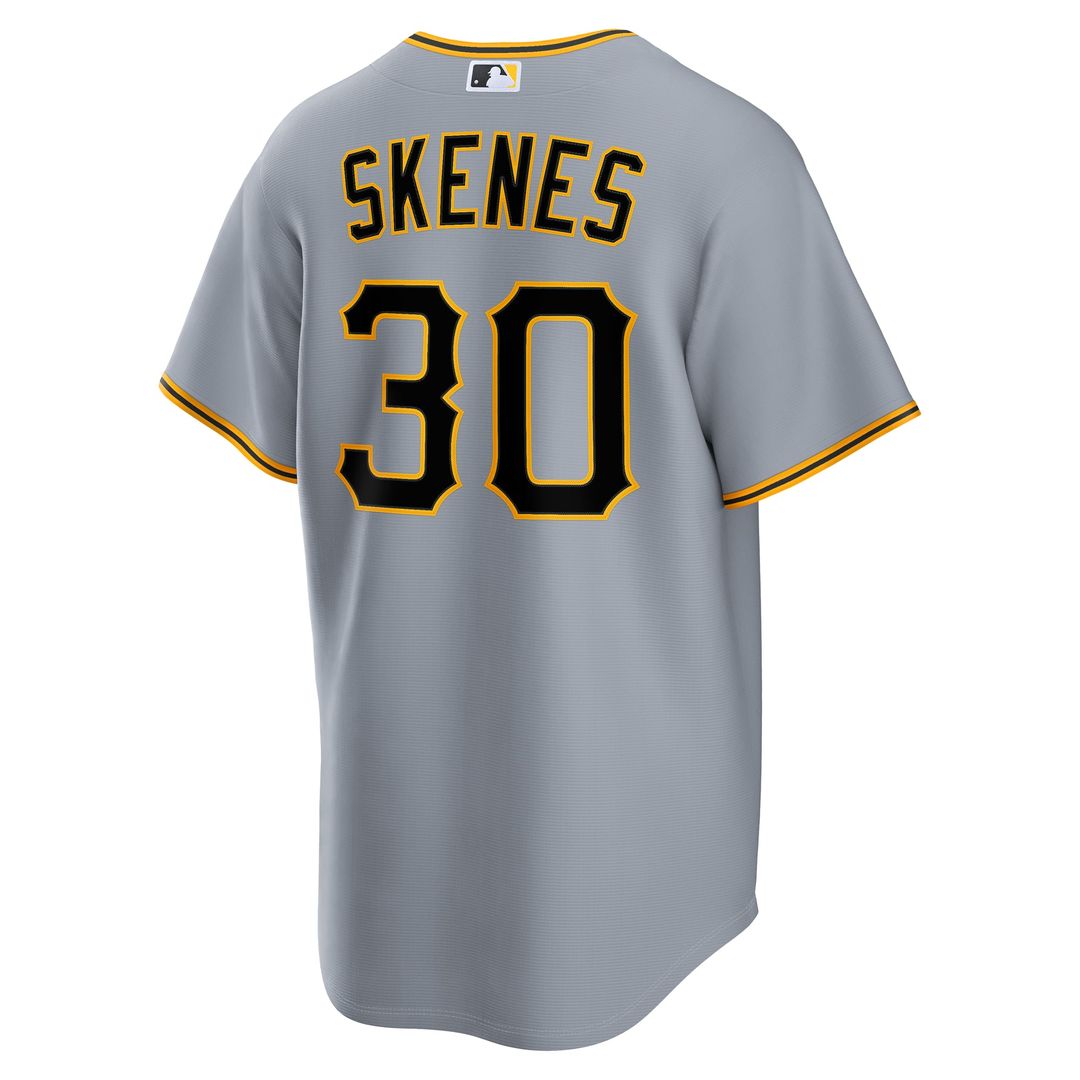 Pittsburgh Pirates Paul Skenes Road Replica Jersey | Gray