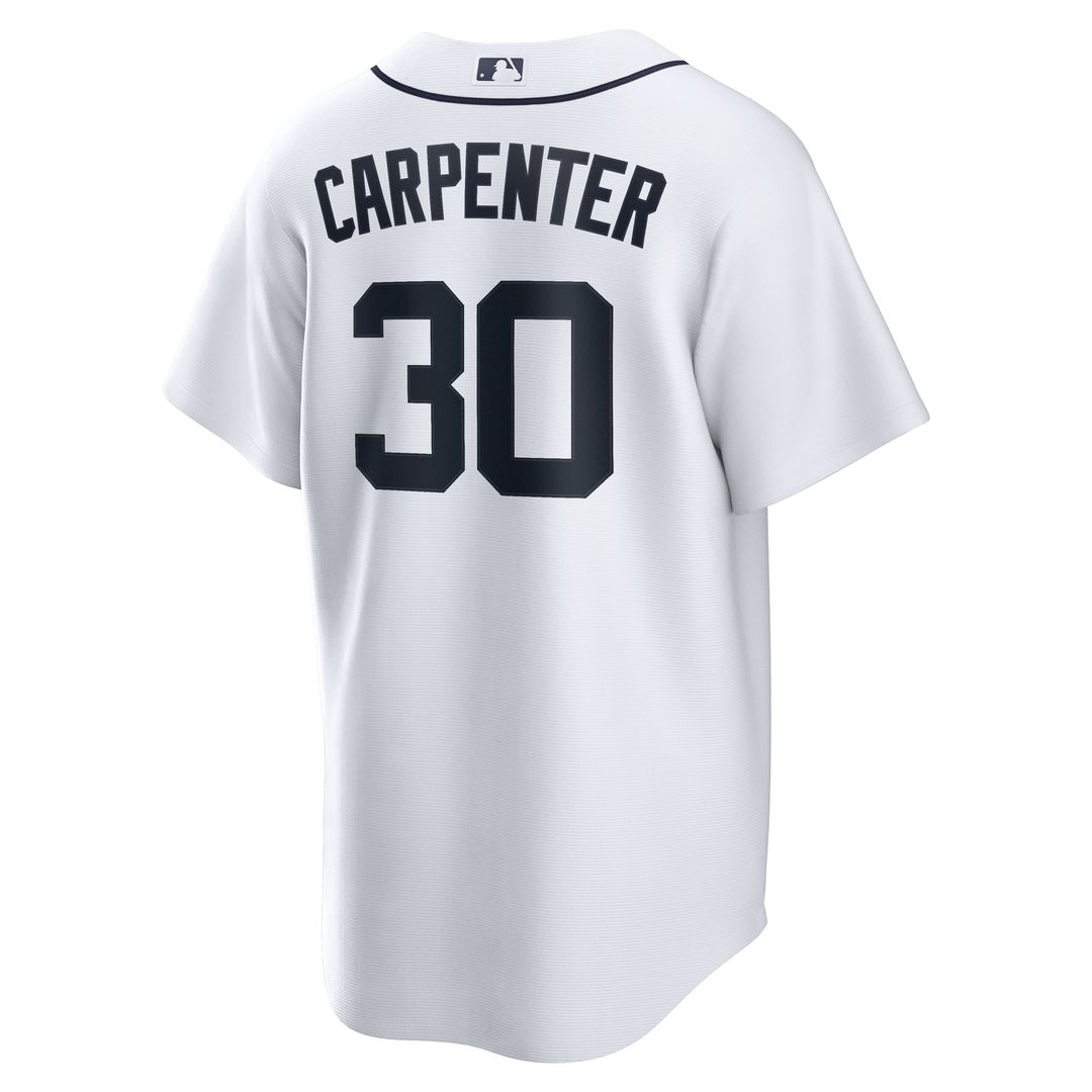 Detroit Tigers Kerry Carpenter Home Replica Jersey | White