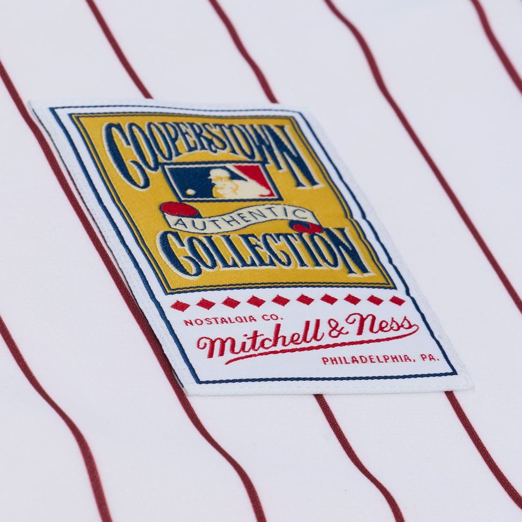 Philadelphia Phillies Jimmy Rollins 2003 Cooperstown Authentic Jersey | White