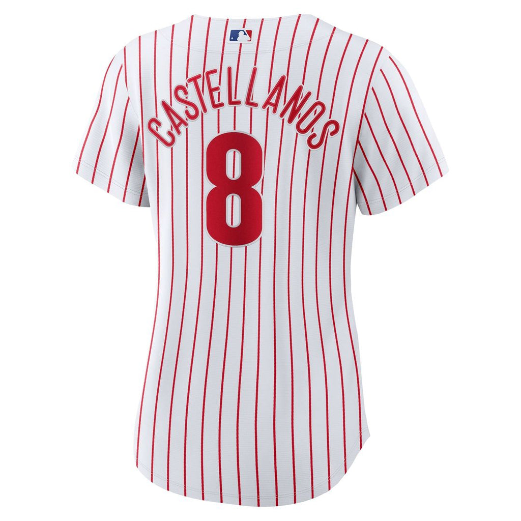 Philadelphia Phillies Nick Castellanos Women's Home Replica Jersey | White