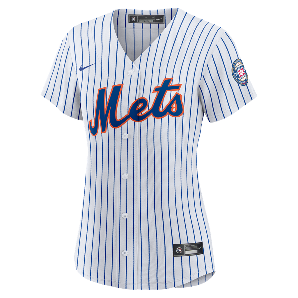 New York Mets Carlos Beltran Women's 2026 Baseball Hall of Fame Retired Replica Jersey | White