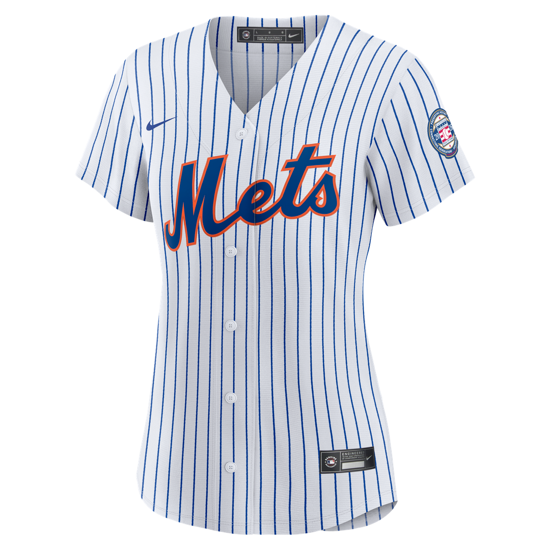 New York Mets Carlos Beltran Women's 2026 Baseball Hall of Fame Retired Replica Jersey | White