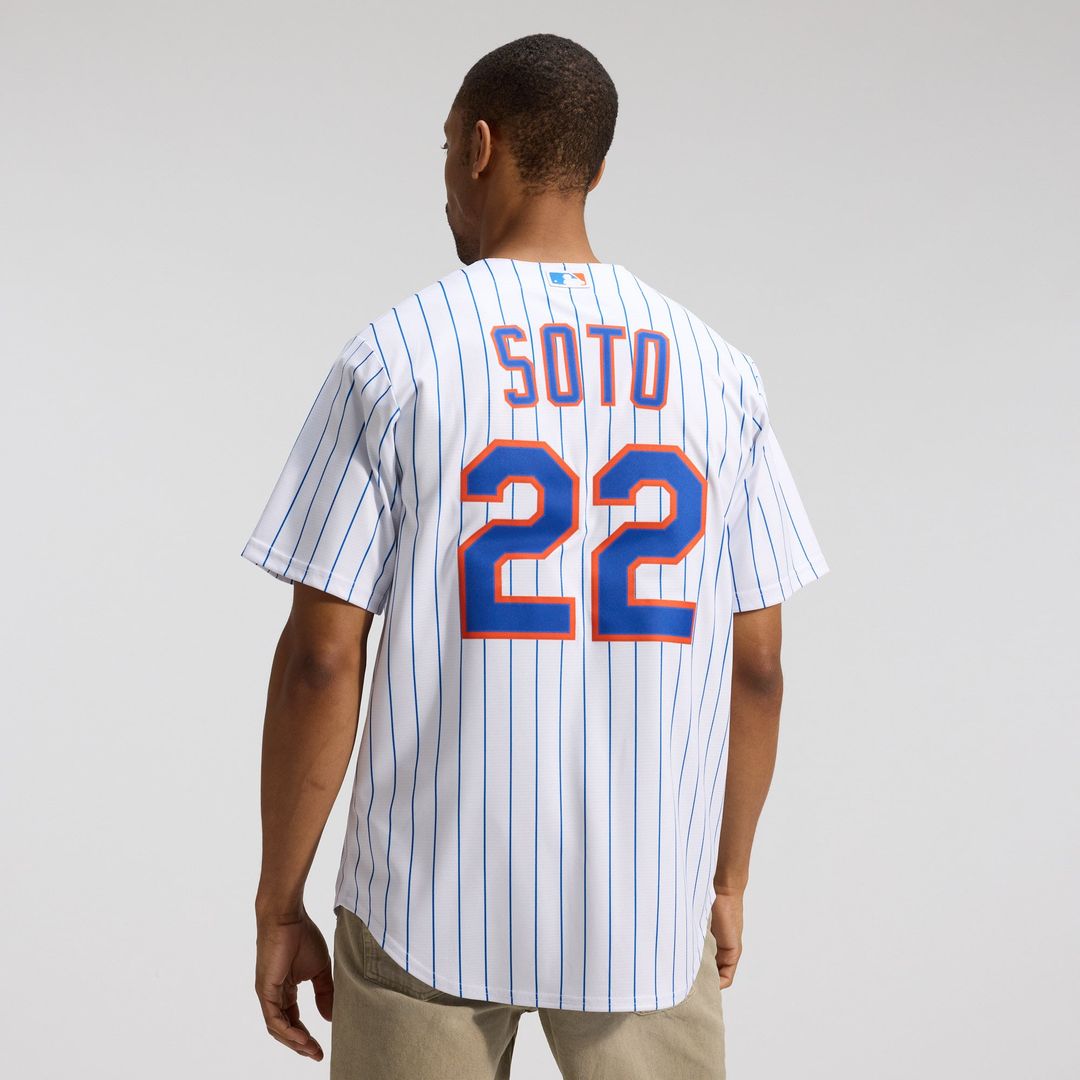 New York Mets Juan Soto Home Replica Jersey | White