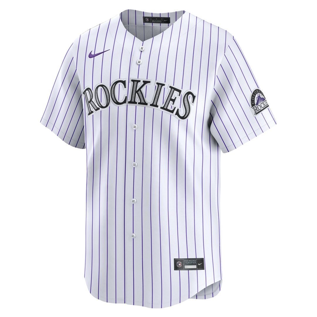 Colorado Rockies Home Limited Jersey | White