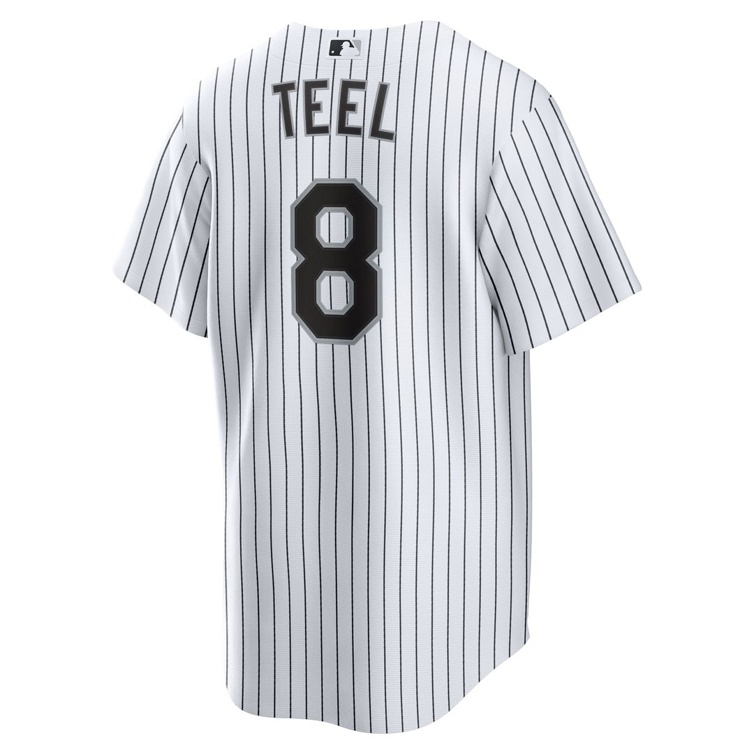 Chicago White Sox Kyle Teel Home Replica Jersey | White