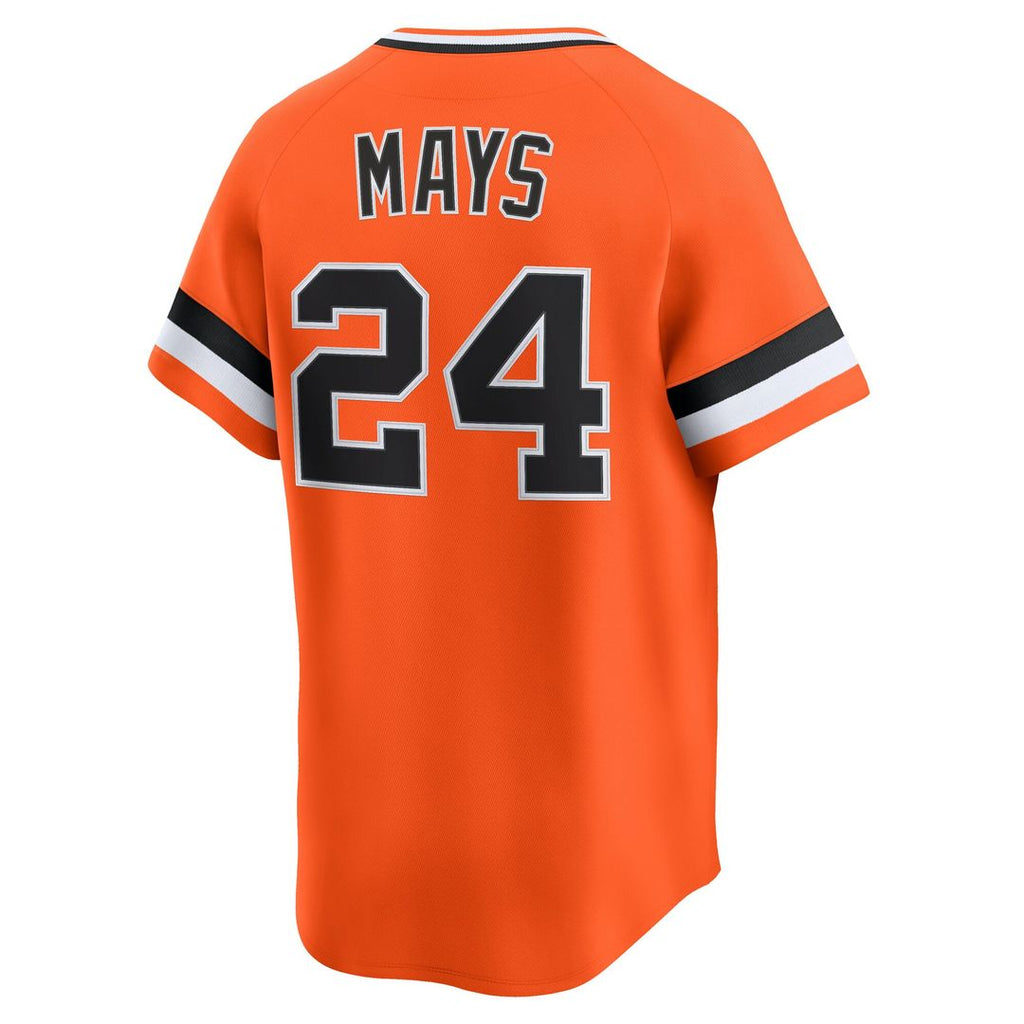 San Francisco Giants Willie Mays Cooperstown Limited Jersey | Orange