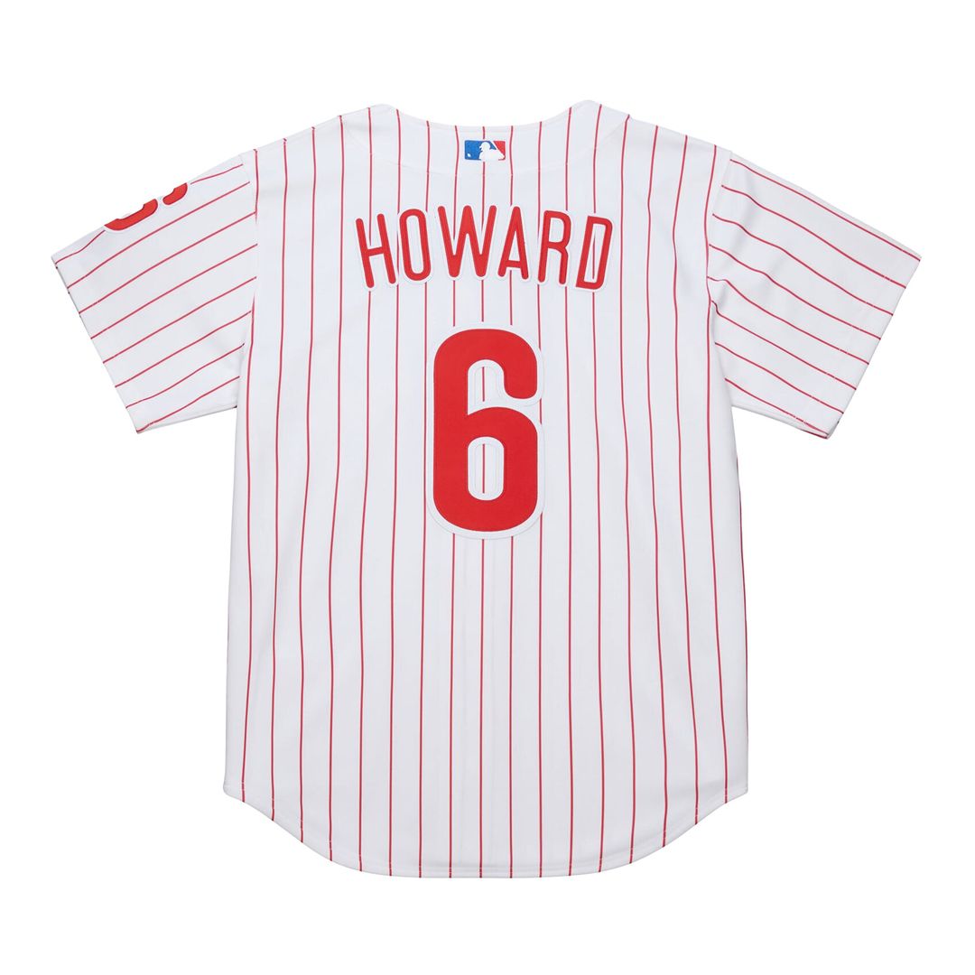 Philadelphia Phillies Ryan Howard Cooperstown Authentic Jersey | White