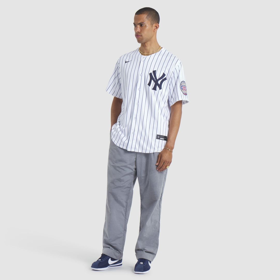 New York Yankees CC Sabathia 2025 Baseball Hall of Fame Name & Number Retired Replica Jersey | White