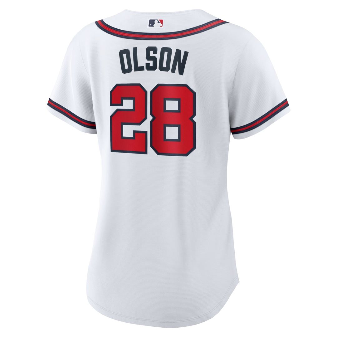 Atlanta Braves Matt Olson Women's Home Replica Jersey | White
