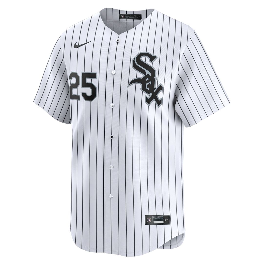 Chicago White Sox Andrew Vaughn Home Limited Jersey | White